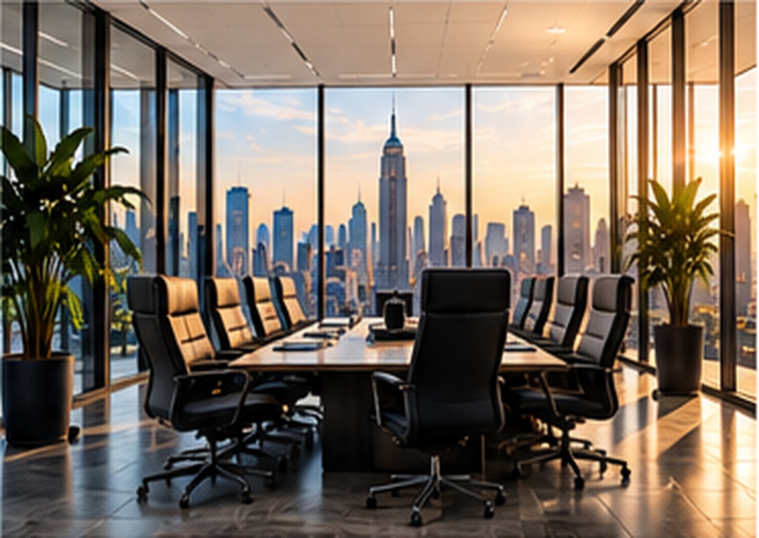 International business workspace